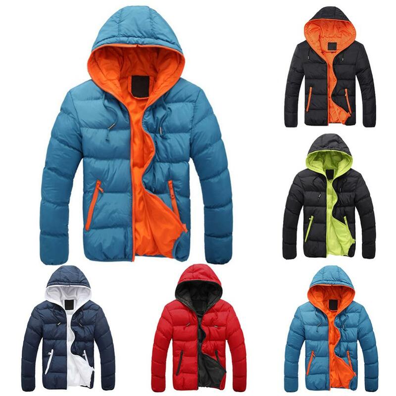 2023 Winter Warm Thick Parkas Coat Male Casual Windproof Overcoats Jacket Hooded Jacket Men Outwear Clothing coat