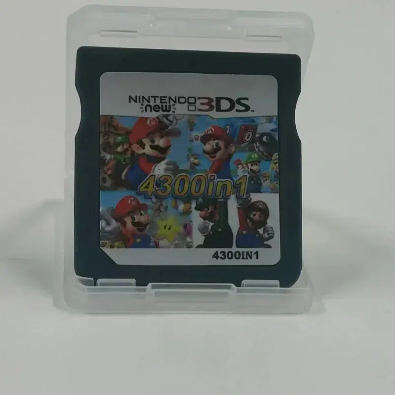 3DS ตลับเกม NDS 4300 in 1, 3DS 3DS DS NDS การ์ดเกม NDSL การ์ดวิดีโอเกม R4เวอร์ชันการ์ดความจำของขวัญของเล่นเวอร์ชันภาษาอังกฤษ