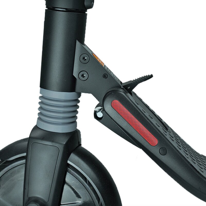 Osłona przedniego koła powłoka ochronna odblaskowa naklejka dla Ninebot Max G30 akcesoria do skuterów 4 szt., czerwona