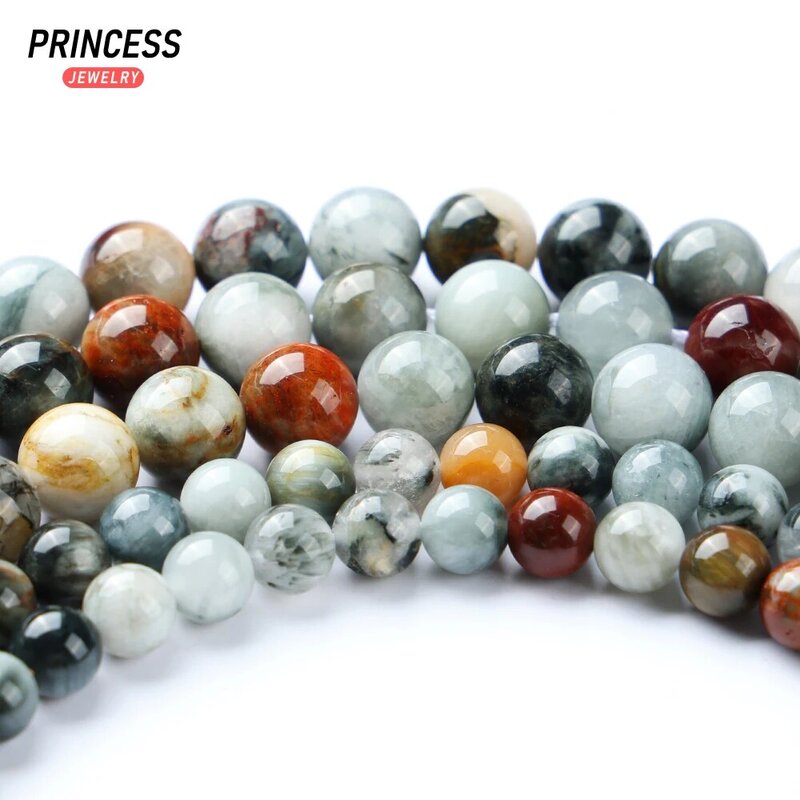 A+ Natural Colorful Hawk's Eye Stone Beads Eagle Eye Stone Beads for Jewelry Making Bracelet Necklace DIY Accessories 6 8 10mm