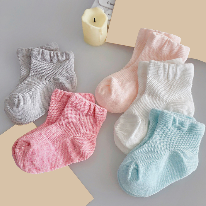 3 paare/los neue Babys ocken Sommer dünne Jungen und Mädchen Socken