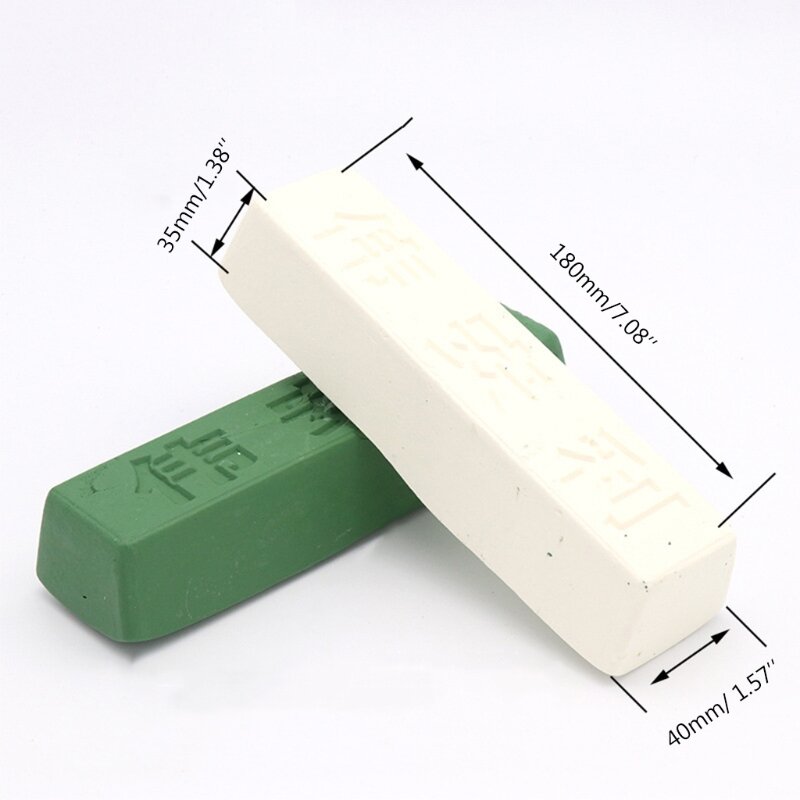 Biały zielony pasta do polerowania z tlenku glinu drobny materiał ścierny polerowanie związek metalu