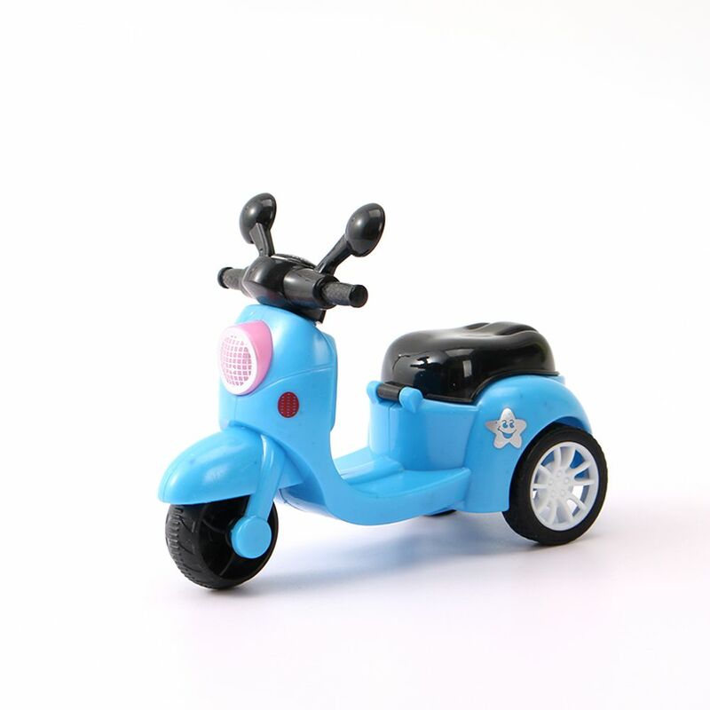 1pc Plastik Geburtstags geschenke Mädchen Fahrzeuge Simulation Motorrad Modell Kinder Trägheit Auto Mini Motorrad zurückziehen Auto Junge Spielzeug