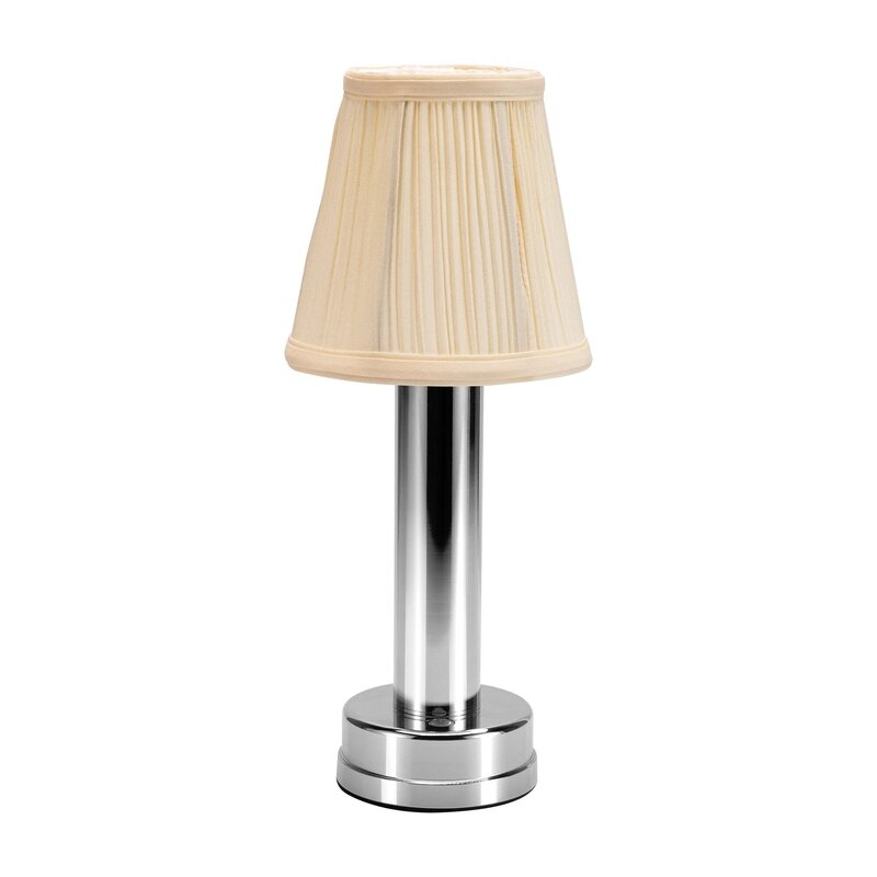 Lámpara de mesa LED inalámbrica, batería ajustable, 2 modos de iluminación, luz regulable, lámparas portátiles recargables de escritorio para restaurante