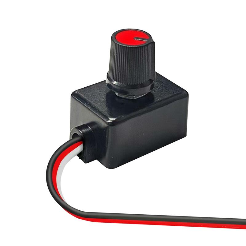 Interruptor de atenuación genérico, perilla de atenuación rápida de instalación para luces LED RV interiores