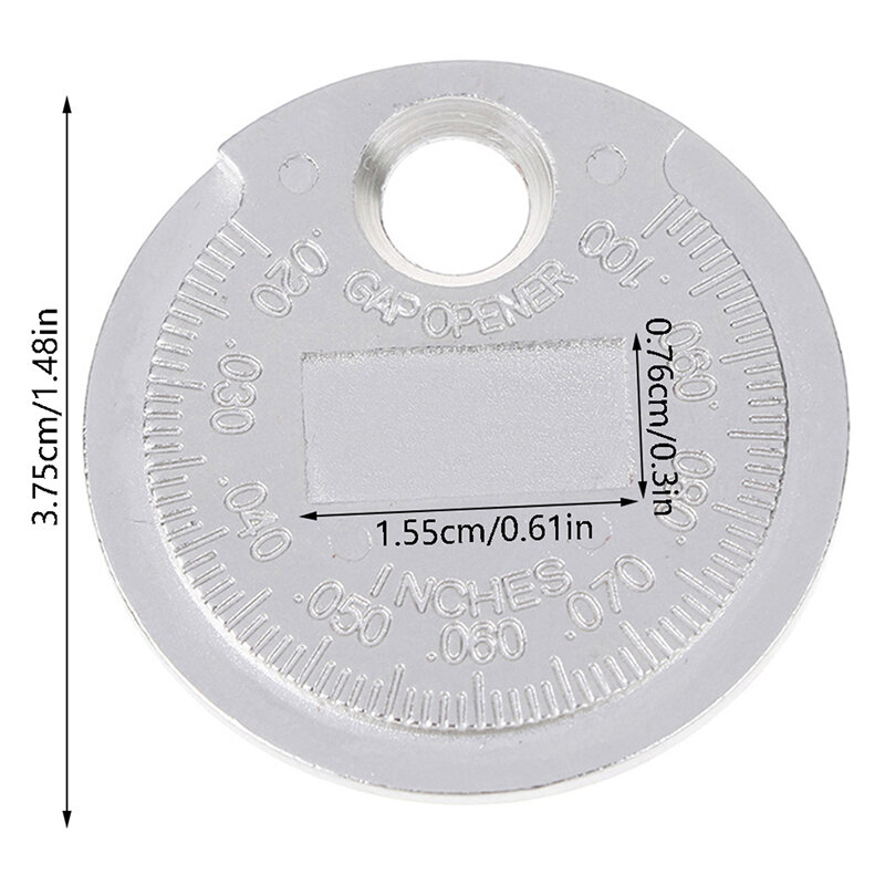 أداة قياس شرارة من نوع العملة المعدنية ، مقياس الفجوة eler ، feushange-من نوع العملة المعدنية ، نطاق 1