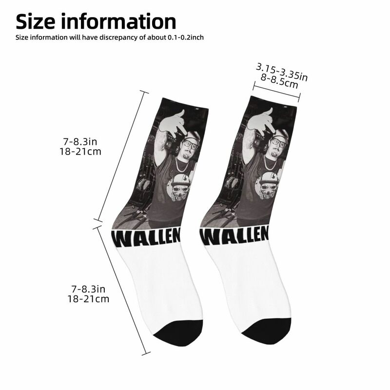 Cool Vintage Wallen Hardy 24 calzini con stampa a tema prodotto per tutte le stagioni Morgan Wallen Country Singer comodi calzini dell'equipaggio