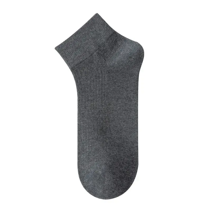 Спортивные носки, однотонные базовые спортивные черно-белые носки средней длины, модные чулки и универсальные