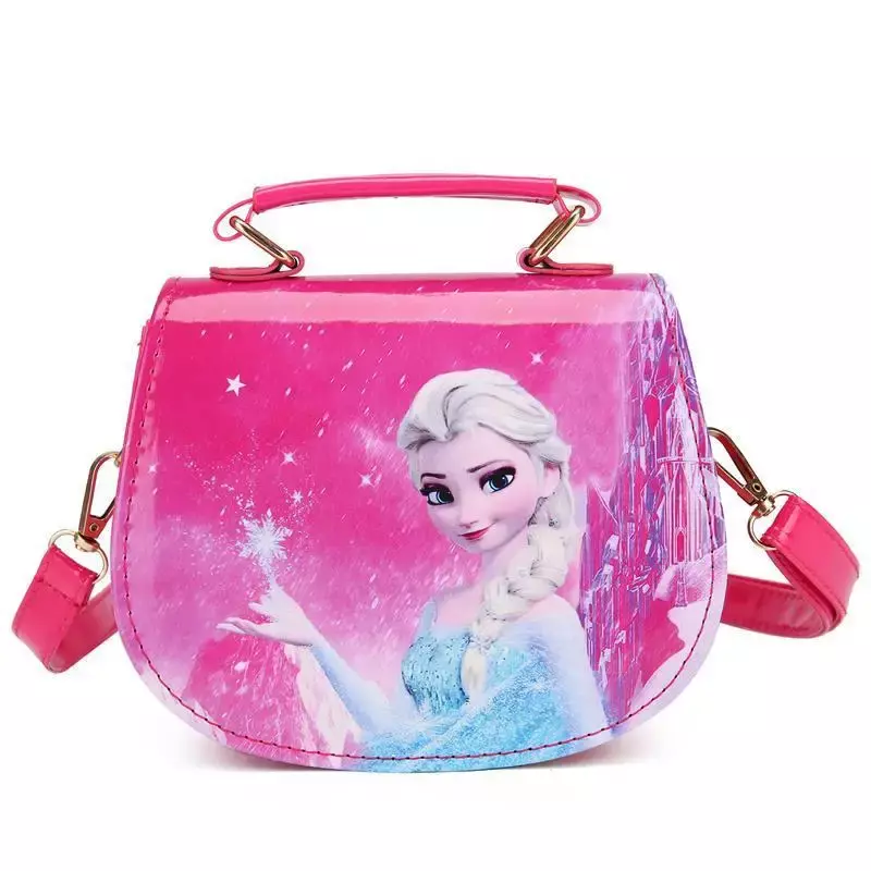 Disney Frozen 2 Elsa Anna princess giocattoli per bambini borsa a tracolla ragazza Sofia princess baby handbag kid fashion shopping bag gift