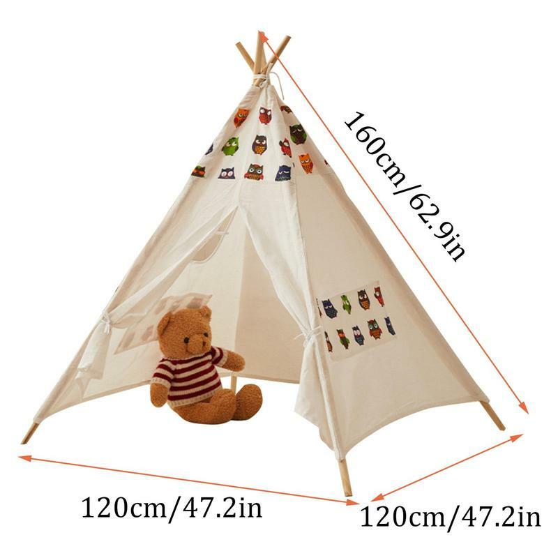 Kącik do czytania namiot do zabawy dla dzieci składane zabawki namiot do zabawy na zewnątrz do pokoju domek dla dzieci przenośne dekoracje dla dzieci materiały namiotowe