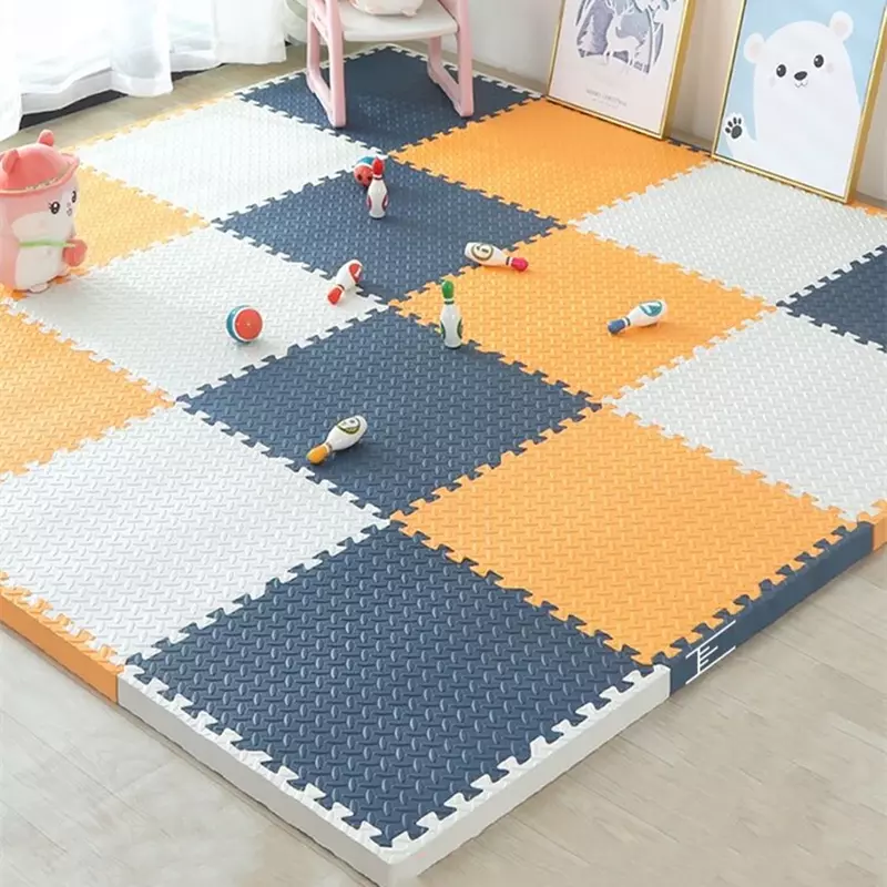 Gruby 2.5 cm podkładka do puzzli dla dzieci mata do zabawy dla dzieci blokujące płytki do ćwiczeń dywaniki płytki podłogowe zabawki dywan miękki dywan wspinaczka Pad EVA