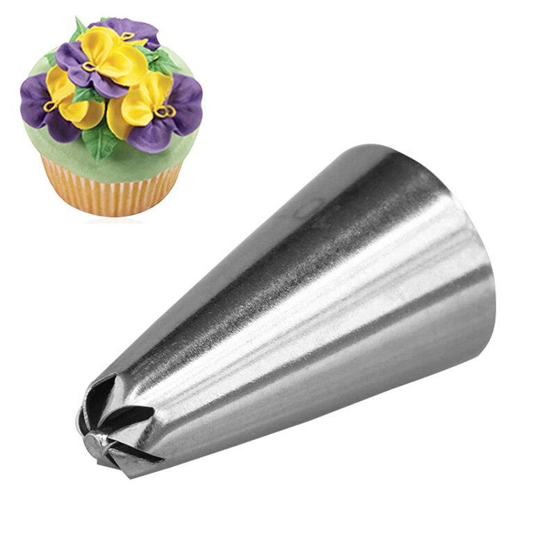 Stainless Steel Flower Icing Piping Nozzle Pastry Tips Cream Decorating Drop Flower DIY Fondant Baking Tool 129#107#131#191#224#