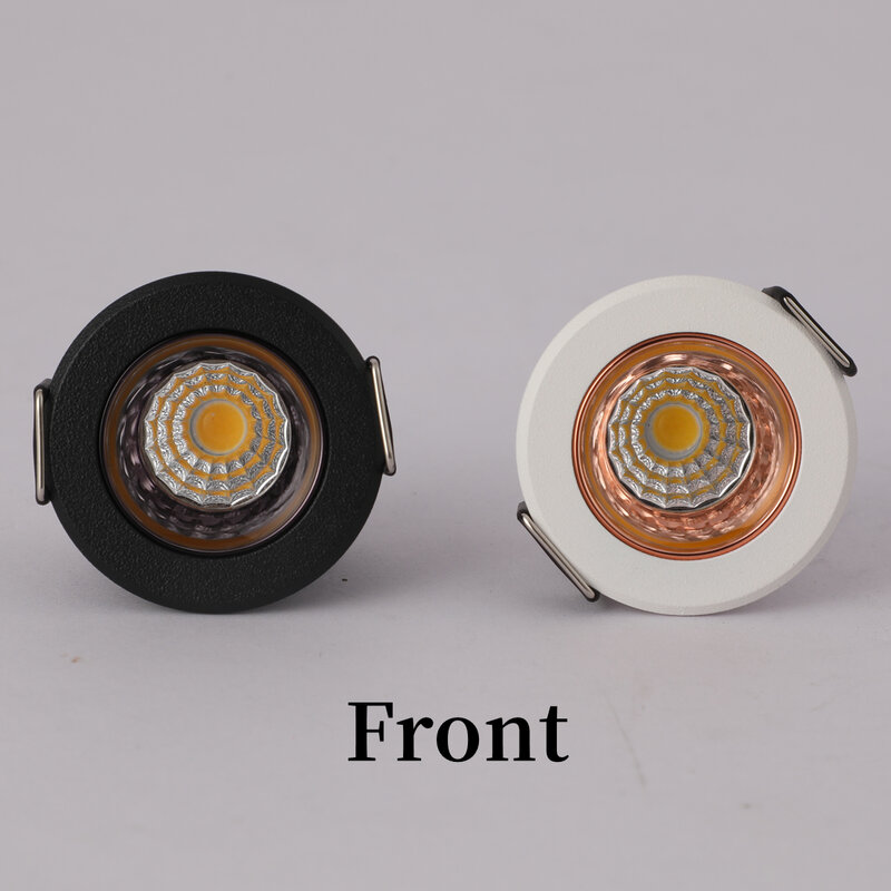 Mini LED Downlights Recessed Ceiling Light AC110 220V 12V 24V Dimmable Spotlight For  Cabinet Showcase Loft Decorations