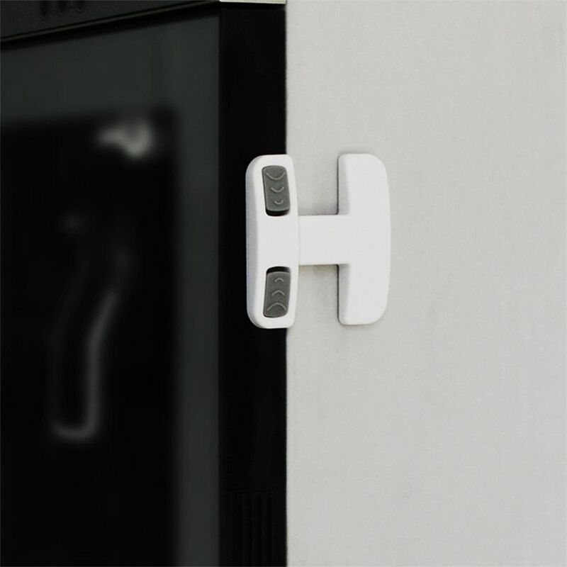 Cerradura de refrigerador multifuncional para el hogar, cerrojo de seguridad para armario de niños, fácil de usar