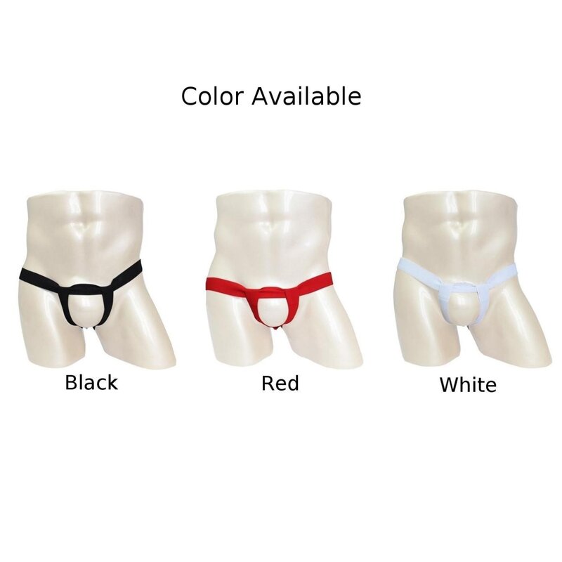 Sexy Men Bandage G-string Enhancing Strap Thongs Jockstrap Front Hole Bulge Pouch Panties Briefs Underwear See Through Nightwear