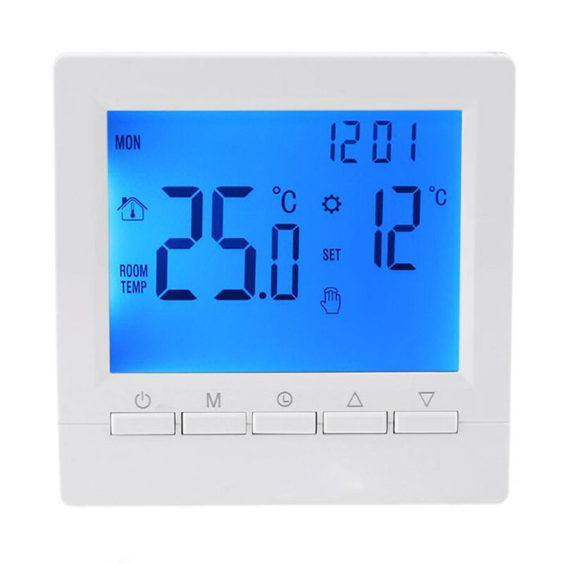 جهاز تحكم في درجة الحرارة قابل للبرمجة ، ترموستات قابل للتعديل ، جهاز تحكم في درجة حرارة الغرفة ، قابل للتعديل