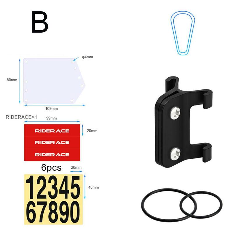 MTB Bike Triathlon Racing Number Plate Mount Holder For Road Bicycle Cycling Rear License Number Seatpost Racing Cards Bracket