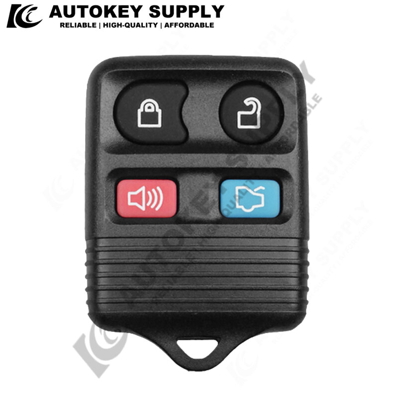 3 4 Buttons Remote Car Key Case Fob Shell Pad ForFord Transit Edge F-250 Super Duty F-350 E-150 Escape AKFDS211