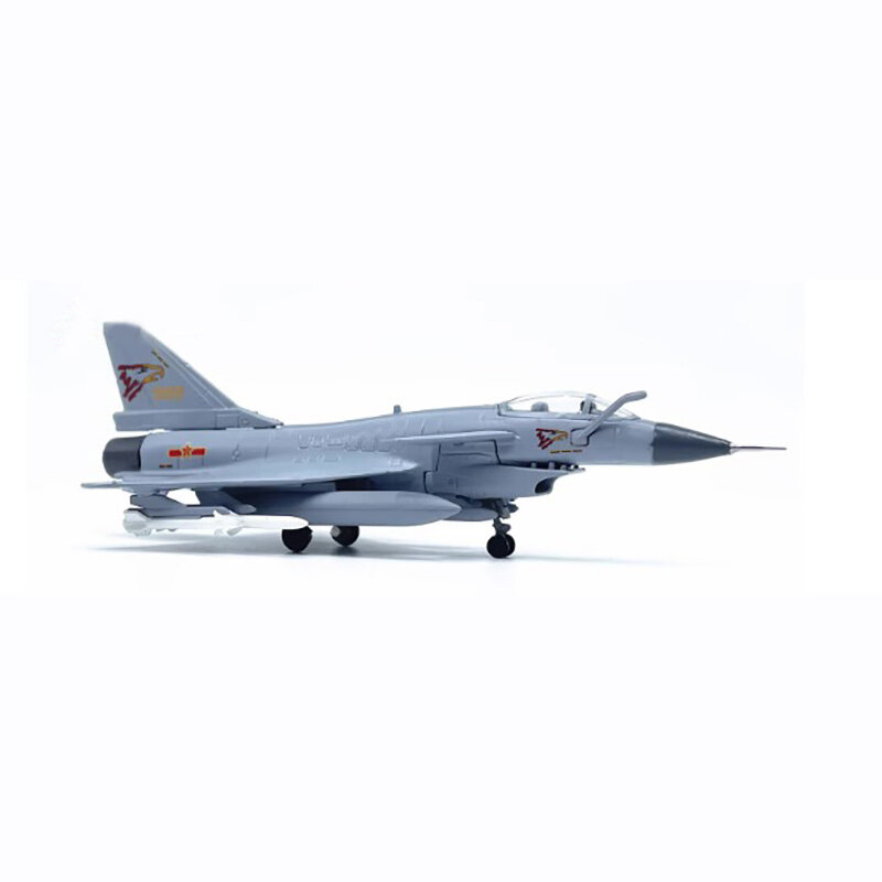 Die cast Chinese J-10 fighter jet 1:144 ratio alloy plastic model simulation collection men's gift