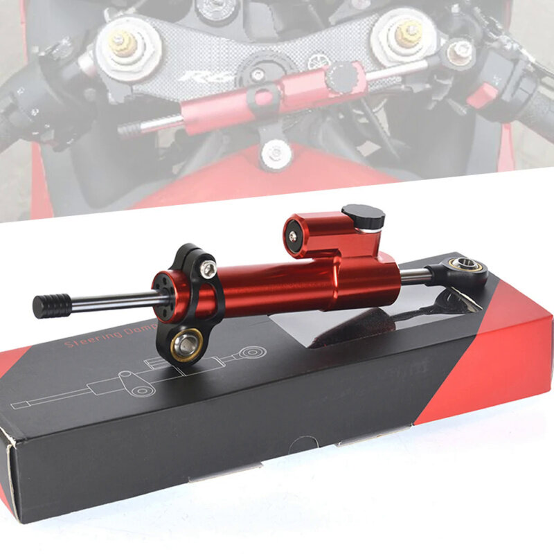 CNC Motorcycle Steering Stabilize Damper Safety Control Bracket Mounting Kit For Yamaha 09 MT07 YZF R1 FZ1 XJR1300 MT-07 Z800