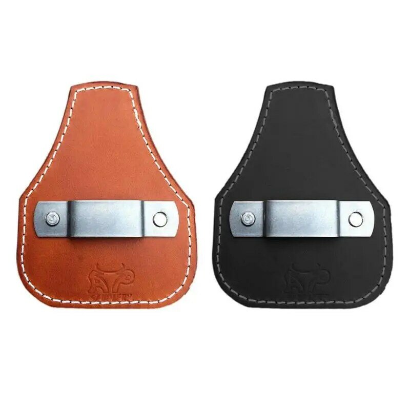 Electrician Tape Measure Tool Bag  leather Waist Pocket Pouch Belt Holder  for Standard Tape Measures Plumber Carpenter