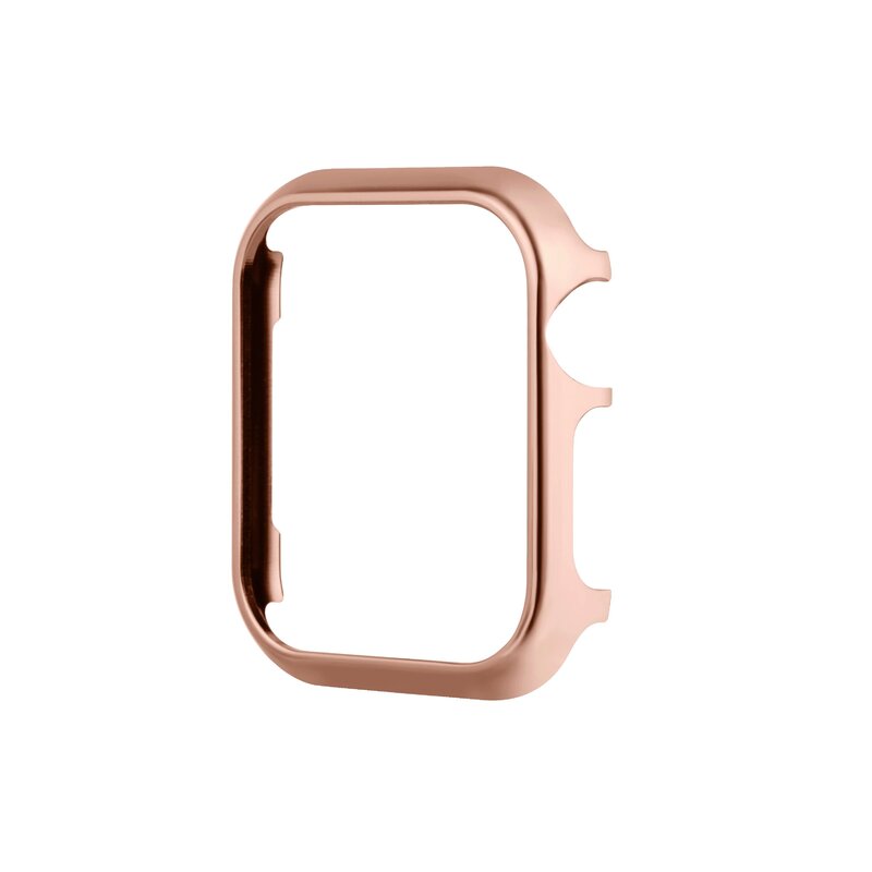 Coque pare-chocs en alliage pour Apple Watch, coque de protection pour iWatch Series 8, 7, 6, 5, 4, 3, 2, SE, 41mm, 45mm, 38mm, 40mm, 44mm, 45mm
