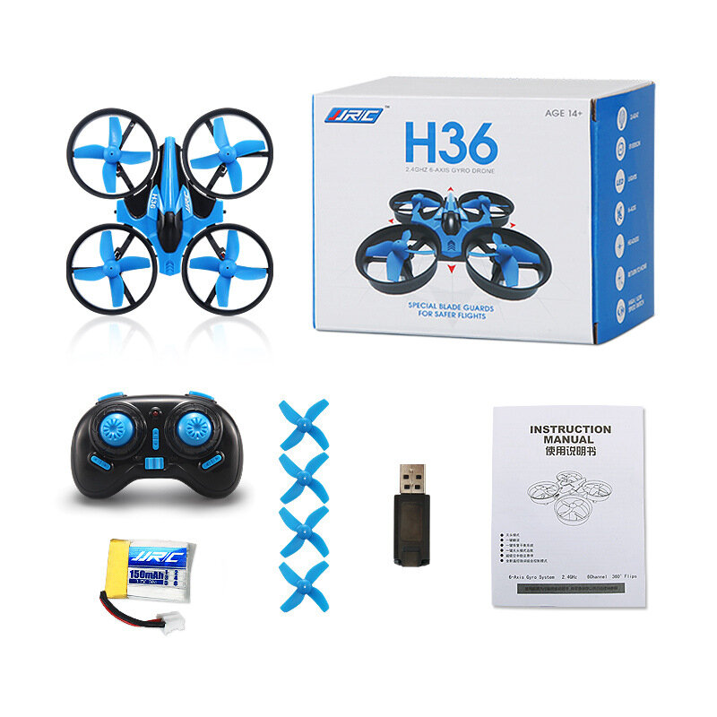 Mini Four Axis giroscópio Drone, aeronaves de controle remoto, Toy Vigilância, UAV, 2.4G