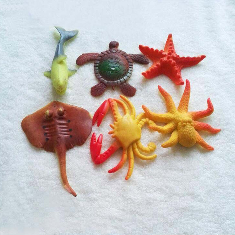 Crescendo na água swell criatura vários tipos de grandes desenhos animados mar animal aquário novidade brinquedo criativo colorido quebra-cabeça brinquedos mágicos