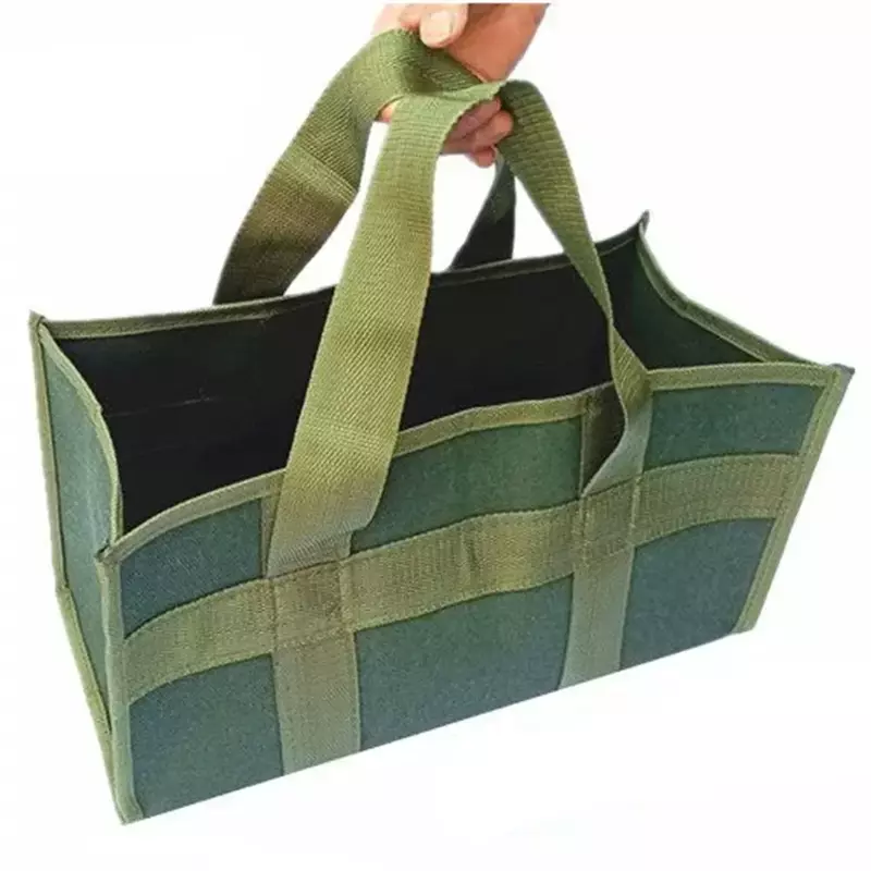 Portable Canvas Tool Bag Pouch Garden Home Storage Moving Simple High Strength Tool Storage Organizer for Electrician 2024 New