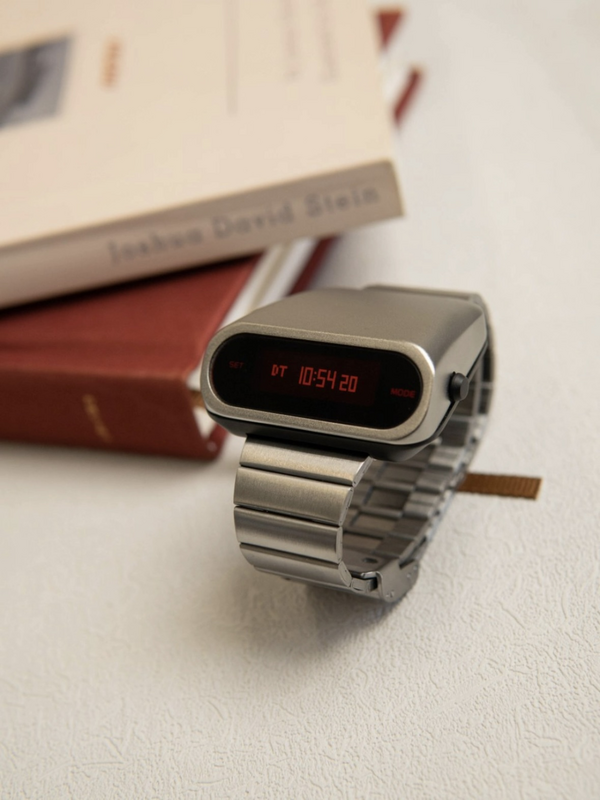 Benly design einzigartige metall uhren retro digitaluhren für männer retro-futuristische renn mode led punk uhren s1000
