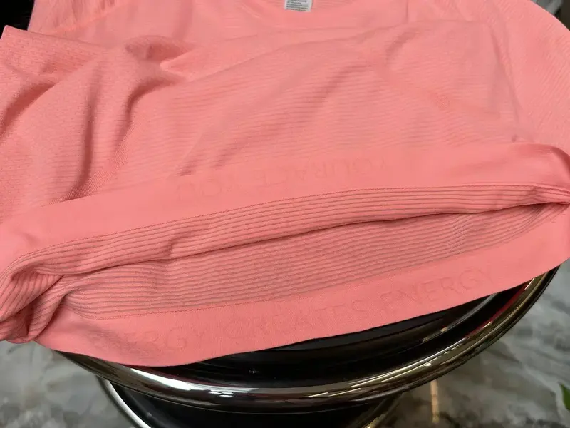Limão-Camisa esportiva de ioga versão curta feminina Tech2.0, camisa de manga curta, secagem rápida, respirável, elástico, fitness, correndo