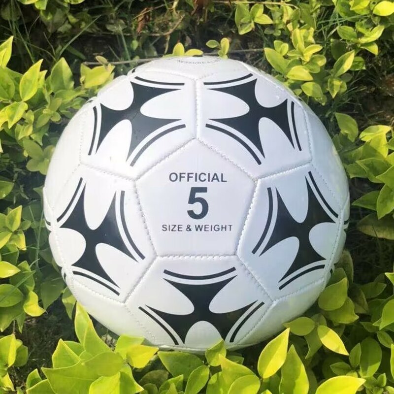 Soccer Ball Size 5 Wear Rsistant Durable Soft PU Outdoor Football Training Seamless Soccer Ball Group Training Game Supplies