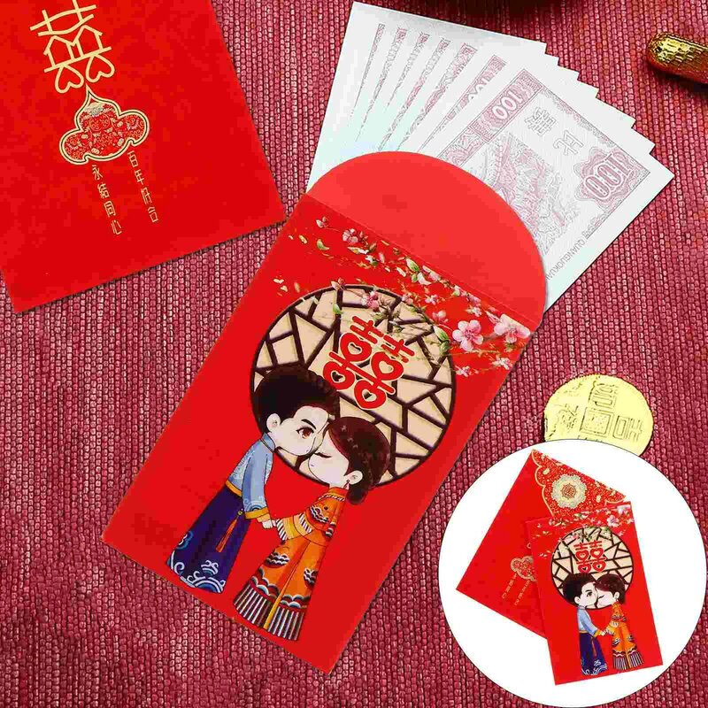 Mini rote Umschläge praktische Geldbörsen festliche rote Umschläge Hochzeits geschenk Geld Taschen kreative Geld Taschen rote Umschläge