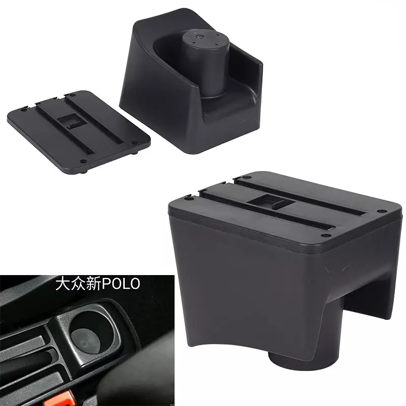 صندوق ذراع السيارة لشحن USB ، فولكسفاغن بولو فينتو-من الملحقات ، جديد