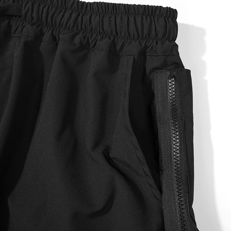 Unisex estereoscópico bolso comprimento Workwear Shorts, calças japonesas na moda alta rua carga, roupas masculinas, Harajuku, verão