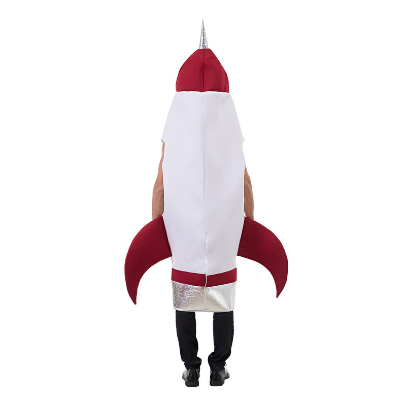 Novo foguete bodysuit espaço adulto terno cos traje festa de halloween desempenho vestido
