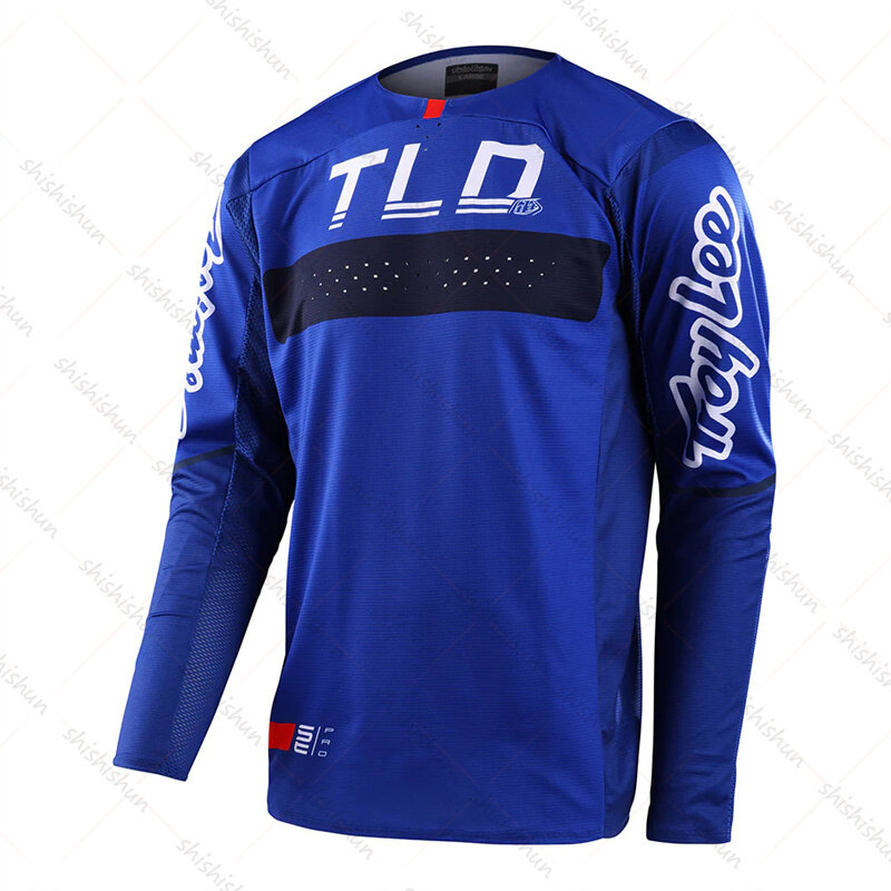 Herren Motocross Downhill Trikot BMX Mountainbike Enduro Shirt Outdoor Radfahren Langarm Sweatshirt atmungsaktives T-Shirt