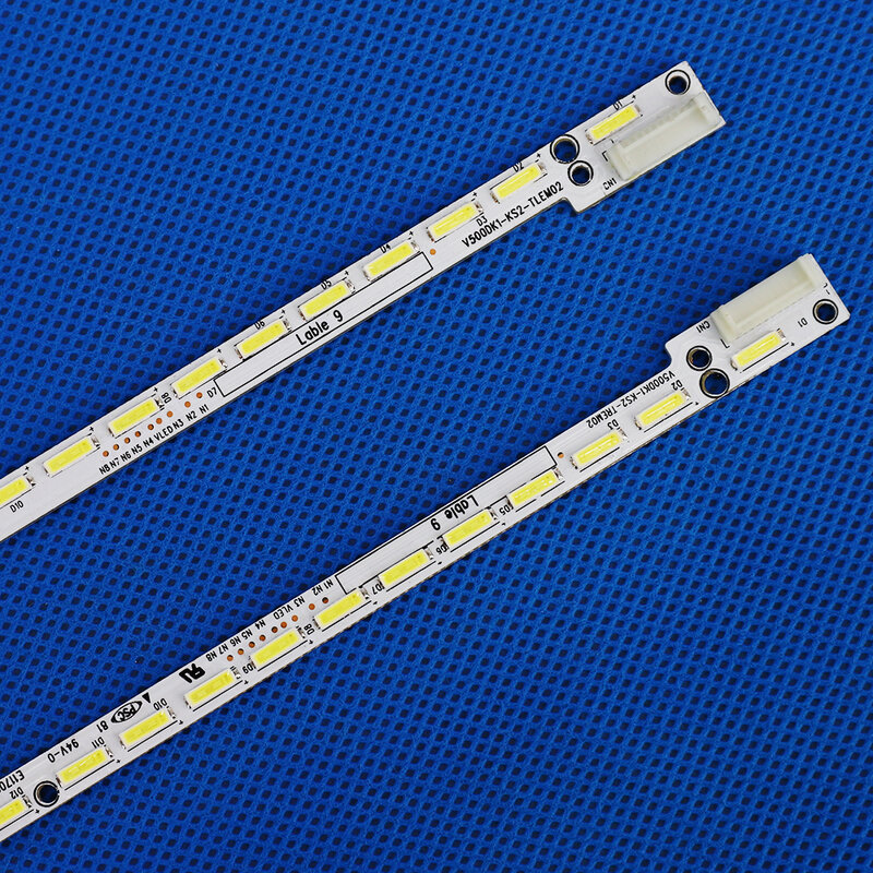 2 sztuk/zestaw podświetlenie LED strip dla LG 50UF8300 PANASONIC TX-50CX680E TX-50CX700B M0009F1N31A59A0A M0009F1N31A61F0 w V500DK1-KS5
