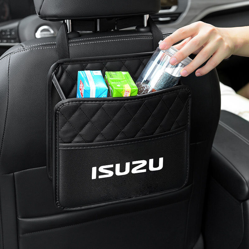 Задняя деталь автомобиля для Isuzu сумка для хранения на спинку сиденья D MAX Dmax I II PANTHER ASCENDER 4X4 WFR VAN NFR ATV TROOPER автомобильные аксессуары