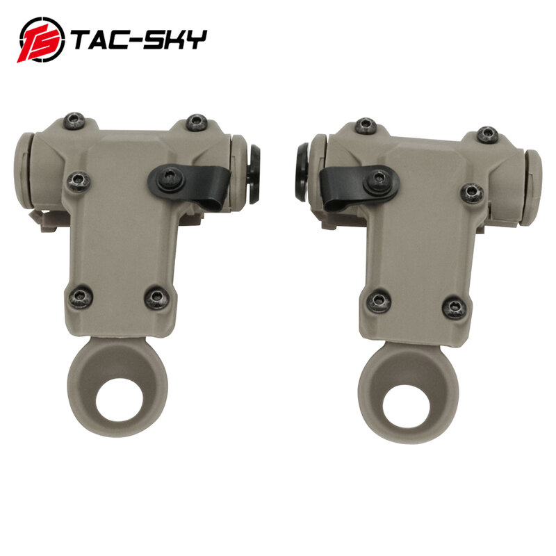 TS TAC-SKY ARC Rail Adapter Tactical Helmet Accessory ARC Rail Compatible Helmet and RAC Headset for Shooting Airsoft Sports