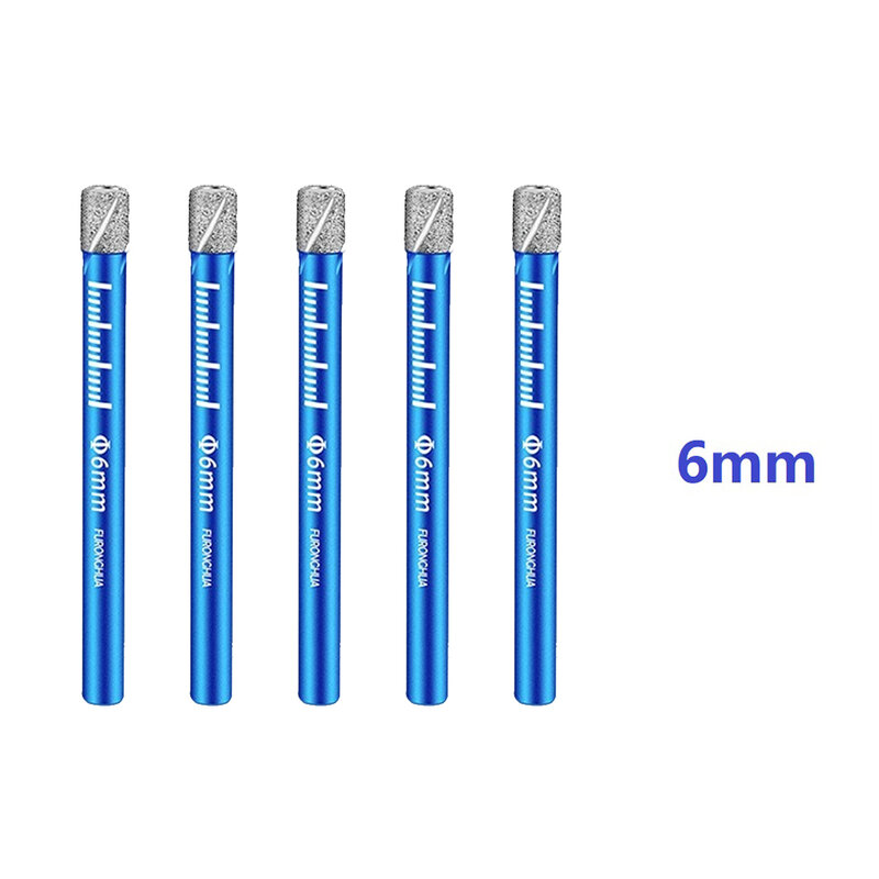 Tile Drill Bit Brazed Dry Drill For Glass For Metalworking Marble Core Drill Bit Coated With Cooling Wax