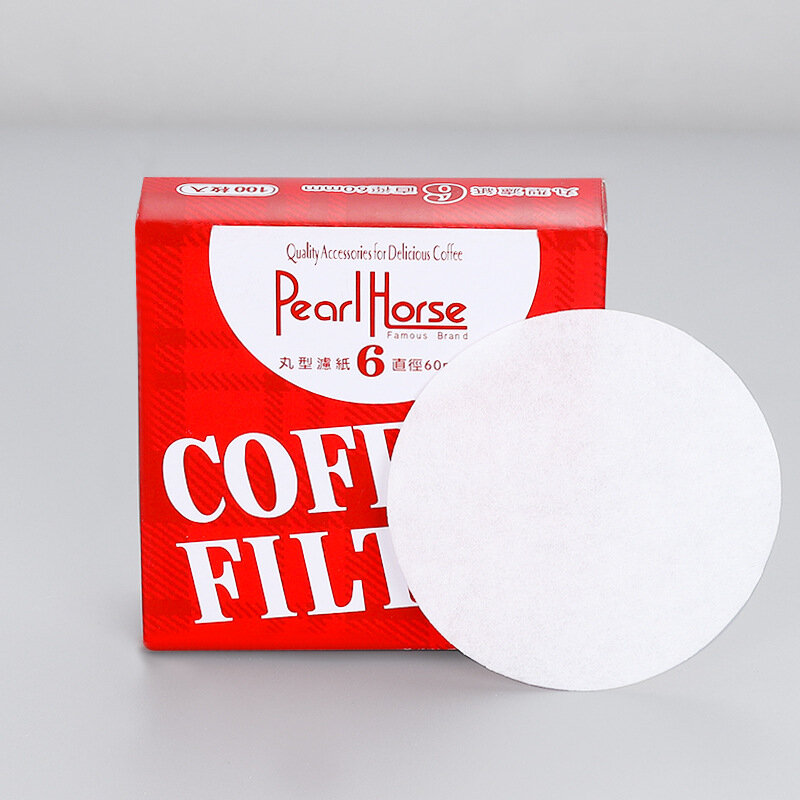 Moka Pot Filter Paper Disposable Hand-brewed Coffee Filter Paper Japanese Coffee Pot Filter Paper Moka Pot Coffee Filter Paper