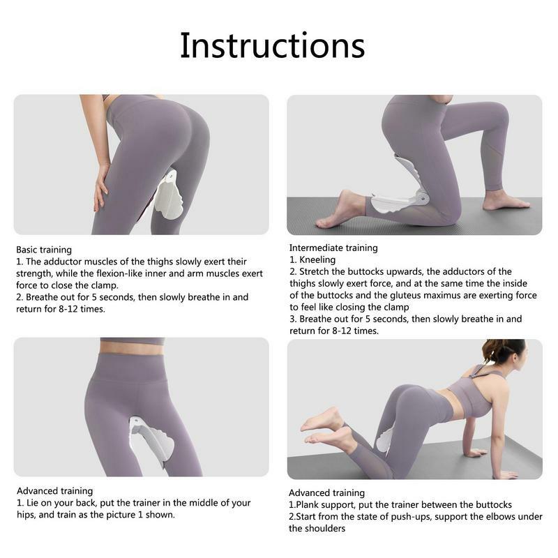 Inner Thigh Toner Equipment Hip Trainer Thigh Exerciser For Woman Postpartum Inner Thigh Toner Pelvic Floor Strengthening Device