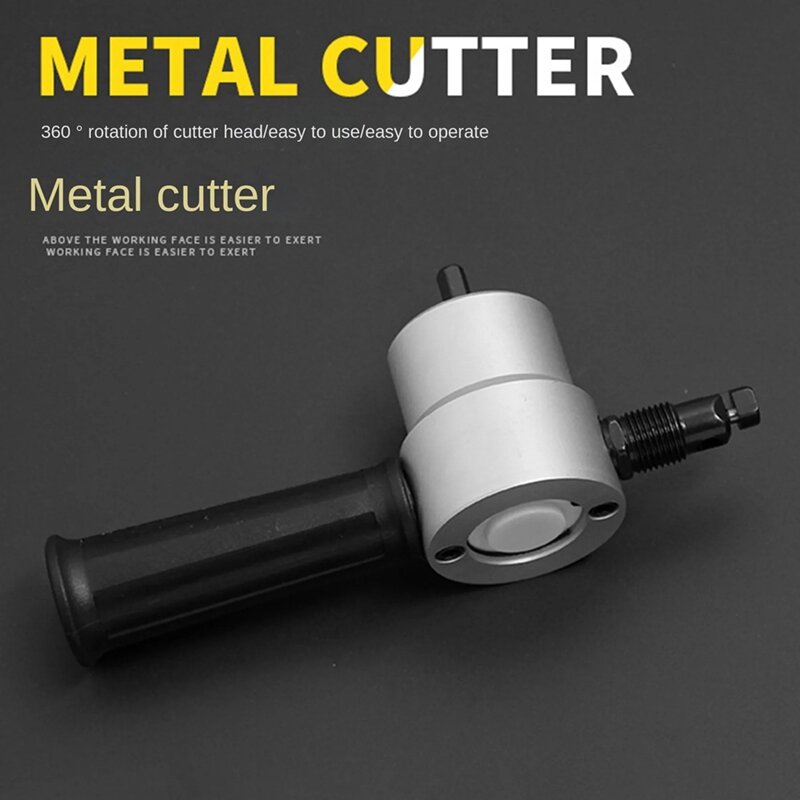 Kit de cortador de hoja de Metal de doble cabeza, herramienta de corte, Hardware de corte, tijeras de perforación eléctricas, 160A