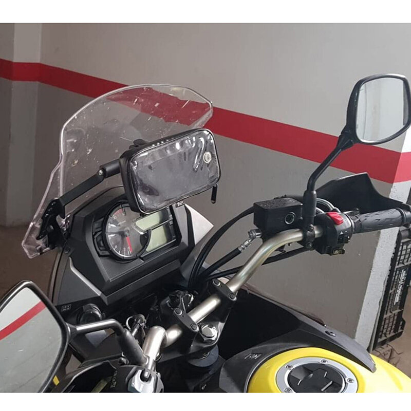 Motocicleta Phone Holder Stand para Suzuki, GPS Placa de Navegação Suporte, Acessórios para DL650, Vstrom 650 XT, 650XT, V-strom, 2022