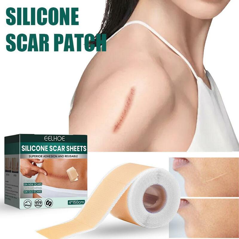 1 rotolo chirurgia rimozione cicatrice foglio di Gel di Silicone Patch Tape Sticker riparazione della pelle vendita calda