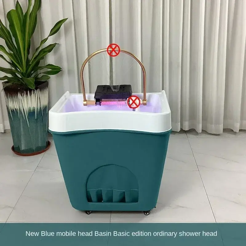 Kopf behandlung Fumigration Spa-Maschine mobile Shampoo-Becken Schönheits salon Ohr reinigung Wasser zirkulation