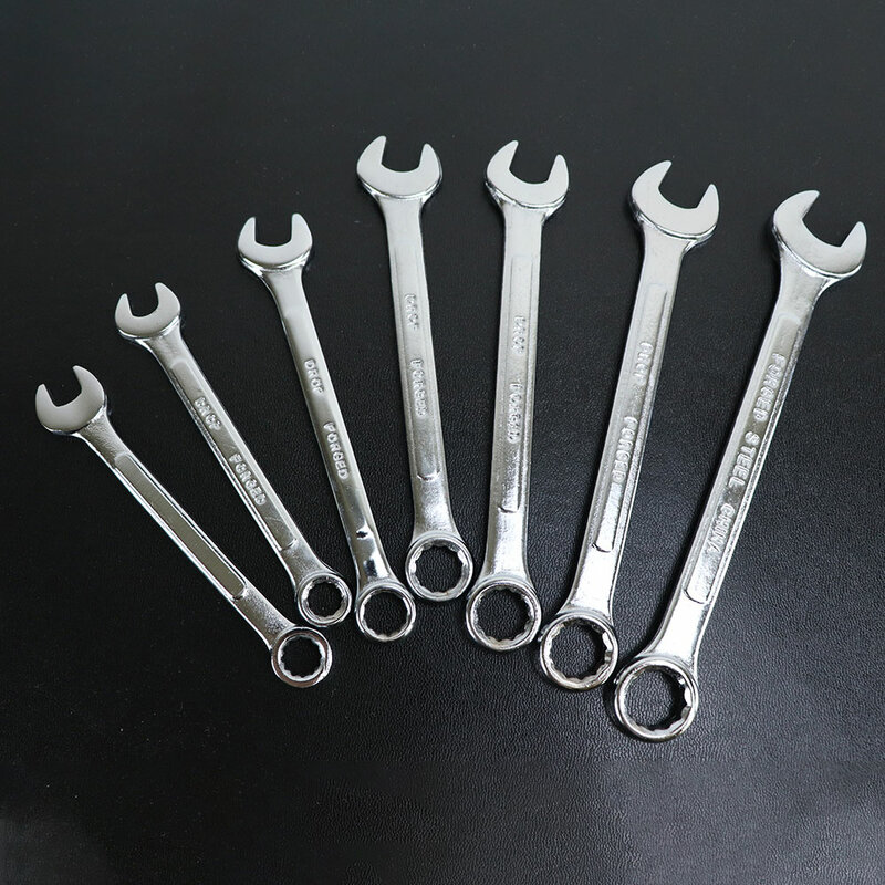 Multifunctional Key Wrench Set 72 Teeth Ring Gear Torque Socket Wrench Set Metric Combination Wrench Set Automotive Repair Tools