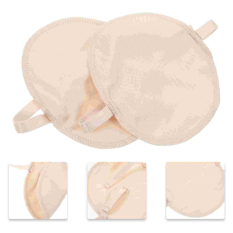Almohadillas absorbentes reutilizables para el sudor, almohadillas absorbentes de secado rápido para las axilas y los hombros, 2 piezas