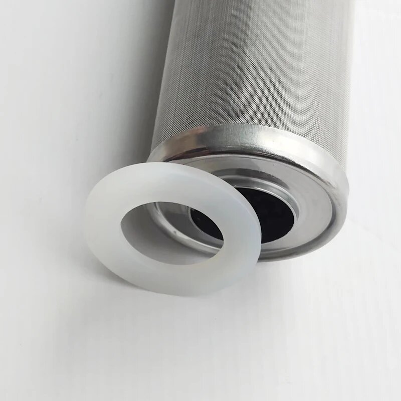 10 polegadas peças de filtro de água elemento de filtro de aço inoxidável prefilter elemento de filtro tela de filtro 5 mícrons/1 mícron